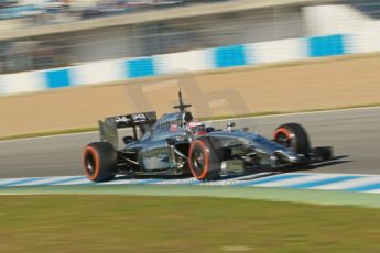 World © Octane Photographic Ltd. 2014 Formula 1 Winter Testing, Circuito de Velocidad, Jerez. Thursday 30th January 2014. Day 3. McLaren Mercedes MP4/29 – Kevin Magnussen. Digital Ref: 0887cb1d1167