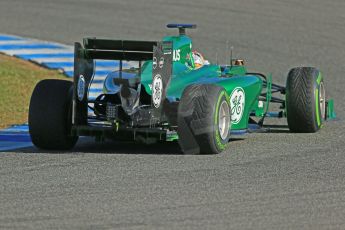 World © Octane Photographic Ltd. 2014 Formula 1 Winter Testing, Circuito de Velocidad, Jerez. Thursday 30th January 2014. Day 3. Sauber C33 – Adrian Sutil. Digital Ref: 0887lb1d2190