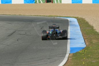 World © Octane Photographic Ltd. 2014 Formula 1 Winter Testing, Circuito de Velocidad, Jerez. Thursday 30th January 2014. Day 3. Sahara Force India VJM07 – Nico Hulkenburg. Digital Ref : 0887lb1d2368