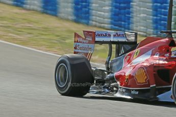 World © Octane Photographic Ltd. 2014 Formula 1 Winter Testing, Circuito de Velocidad, Jerez. Thursday 30th January 2014. Day 3. Scuderia Ferrari F14T - Fernando Alonso. Digital Ref: 0887lb1d2387