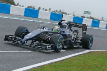 World © Octane Photographic Ltd. 2014 Formula 1 Winter Testing, Circuito de Velocidad, Jerez. Friday 31st January 2014. Day 4. Williams FW36 – Felipe Massa. Digital Ref: 0888cb1d1274