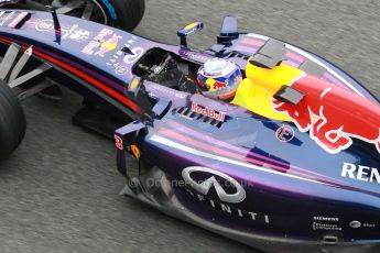 World © Octane Photographic Ltd. 2014 Formula 1 Winter Testing, Circuito de Velocidad, Jerez. Friday 31st January 2014. Day 4. Infiniti Red Bull Racing RB10 – Daniel Ricciardo. Digital Ref: 0888cb1d1502