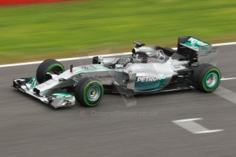 World © Octane Photographic Ltd. 2014 Formula 1 Winter Testing, Circuito de Velocidad, Jerez. Friday 31st January 2014. Day 4. Mercedes AMG Petronas F1 W05 - Nico Rosberg. Digital Ref: 0888cb1d1526