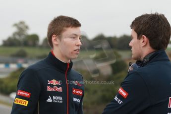 World © Octane Photographic Ltd. 2014 Formula 1 Winter Testing, Circuito de Velocidad, Jerez. Friday 31st January 2014. Day 4. Scuderia Toro Rosso STR 9 – Daniil Kvyat. Digital Ref: 0888cb1d1613