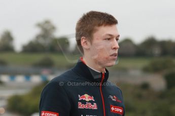 World © Octane Photographic Ltd. 2014 Formula 1 Winter Testing, Circuito de Velocidad, Jerez. Friday 31st January 2014. Day 4. Scuderia Toro Rosso STR 9 – Daniil Kvyat. Digital Ref: 0888cb1d1621