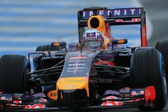 World © Octane Photographic Ltd. 2014 Formula 1 Winter Testing, Circuito de Velocidad, Jerez. Friday 31st January 2014. Day 4. Infiniti Red Bull Racing RB10 – Daniel Ricciardo. Digital Ref: 0888lb1d2962