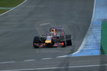 World © Octane Photographic Ltd. 2014 Formula 1 Winter Testing, Circuito de Velocidad, Jerez. Friday 31st January 2014. Day 4. Infiniti Red Bull Racing RB10 – Daniel Ricciardo. Digital Ref: 0888lb1d3033