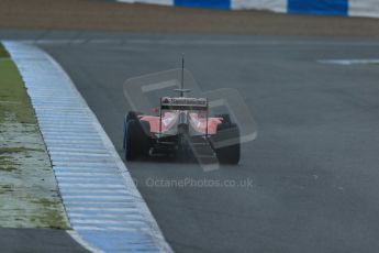 World © Octane Photographic Ltd. 2014 Formula 1 Winter Testing, Circuito de Velocidad, Jerez. Friday 31st January 2014. Day 4. Scuderia Ferrari F14T - Fernando Alonso. Digital Ref: 0888lb1d3068