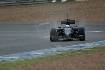 World © Octane Photographic Ltd. 2014 Formula 1 Winter Testing, Circuito de Velocidad, Jerez. Friday 31st January 2014. Day 4. Williams FW36 – Felipe Massa. Digital Ref: 0888lb1d3229