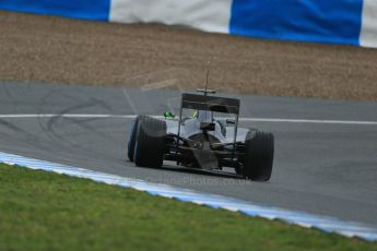 World © Octane Photographic Ltd. 2014 Formula 1 Winter Testing, Circuito de Velocidad, Jerez. Friday 31st January 2014. Day 4. Williams FW36 – Felipe Massa. Rear end detail. Digital Ref: 0888lb1d3239