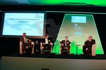 World © Octane Photographic Ltd. Motorsport Industry Association 8th International Low Carbon Racing Conference at Autosport International 2014 in association with Dell. Wednesday 8th January 2014. Lord Paul Drayson: Founder, CEO & Team Principal (Drayson Racing Technologies). Digital Ref :