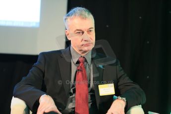 World © Octane Photographic Ltd. Motorsport Industry Association 8th International Low Carbon Racing Conference at Autosport International 2014 in association with Dell. Wednesday 8th January 2014. Bernard Niclot: Technical Director (FIA). Digital Ref :