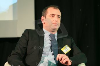 World © Octane Photographic Ltd. Motorsport Industry Association 8th International Low Carbon Racing Conference at Autosport International 2014 in association with Dell. Wednesday 8th January 2014. Vincent Beaumesnil: Sporting Director (ACO). Digital Ref :