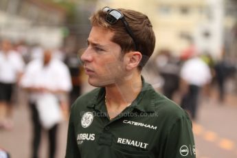 World © Octane Photographic Ltd. Thursday 22nd May 2014. Monaco - Monte Carlo - Formula 1 Practice 1. Caterham F1 Team CT05 – Robin Frijns – Reserve Driver. Digital Ref: 0958CB7D2045