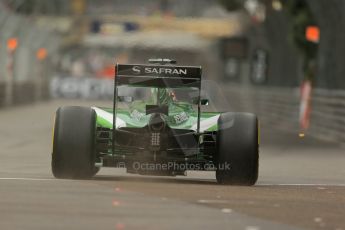 World © Octane Photographic Ltd. Thursday 22nd May 2014. Monaco - Monte Carlo - Formula 1 Practice 1. Caterham F1 Team CT05 – Kamui Kobayashi. Digital Ref: 0958LB1D3503