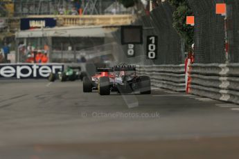 World © Octane Photographic Ltd. Thursday 22nd May 2014. Monaco - Monte Carlo - Formula 1 Practice 1. Caterham F1 Team CT05 – Kamui Kobayashi, Marussia F1 Team MR03 - Jules Bianchi and Infiniti Red Bull Racing RB10 – Daniel Ricciardo. Digital Ref: 0958LB1D3564