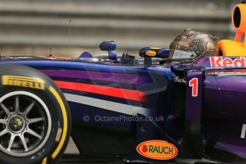 World © Octane Photographic Ltd. Thursday 22nd May 2014. Monaco - Monte Carlo - Formula 1 Practice 1. Infiniti Red Bull Racing RB10 - Sebastian Vettel. Digital Ref: 0958LB1D3606