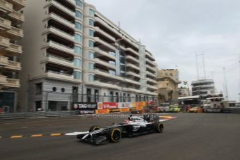 World © Octane Photographic Ltd. Thursday 22nd May 2014. Monaco - Monte Carlo - Formula 1 Practice 1. McLaren Mercedes MP4/29 - Jenson Button. Digital Ref: 0958LB1D6411