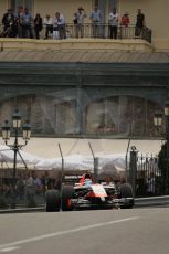 World © Octane Photographic Ltd. Thursday 22nd May 2014. Monaco - Monte Carlo - Formula 1 Practice 2. Marussia F1 Team MR03 - Max Chilton. Digital Ref: 0960LB1D6629