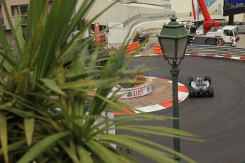 World © Octane Photographic Ltd. Thursday 22nd May 2014. Monaco - Monte Carlo - Formula 1 Practice 2. Mercedes AMG Petronas F1 W05 Hybrid – Lewis Hamilton. Digital Ref: 0960LB1D6687