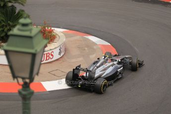 World © Octane Photographic Ltd. Thursday 22nd May 2014. Monaco - Monte Carlo - Formula 1 Practice 2. McLaren Mercedes MP4/29 – Kevin Magnussen. Digital Ref: 0960LB1D6785
