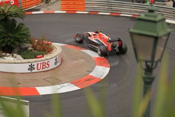 World © Octane Photographic Ltd. Thursday 22nd May 2014. Monaco - Monte Carlo - Formula 1 Practice 2. Marussia F1 Team MR03 - Max Chilton. Digital Ref: 0960LB1D6844