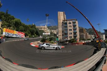 World © Octane Photographic Ltd. Saturday 24th May 2014. Monaco - Monte Carlo - Formula 1 Practice 3. FIA Safety and Medical cars (Mercedes SLS AMG and AMG C63 Estate). Digital Ref: 0965LB1D6792