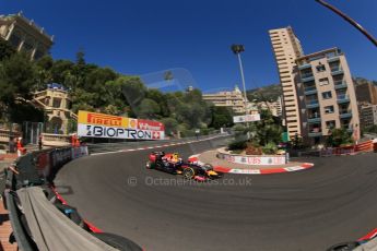 World © Octane Photographic Ltd. Saturday 24th May 2014. Monaco - Monte Carlo - Formula 1 Practice 3. Infiniti Red Bull Racing RB10 – Daniel Ricciardo. Digital Ref: 0965LB1D6801