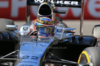 World © Octane Photographic Ltd. Saturday 24th May 2014. Monaco - Monte Carlo - Formula 1 Practice 3. McLaren Mercedes MP4/29 - Jenson Button. Digital Ref: 0965LB1D7168