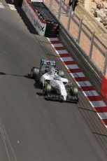 World © Octane Photographic Ltd. Saturday 24th May 2014. Monaco - Monte Carlo - Formula 1 Practice 3. Williams Martini Racing FW36 – Felipe Massa. Digital Ref: 0965LB1D7368