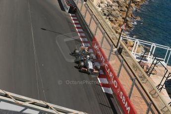 World © Octane Photographic Ltd. Saturday 24th May 2014. Monaco - Monte Carlo - Formula 1 Practice 3. Sahara Force India VJM07 – Sergio Perez. Digital Ref: 0965LB1D7452