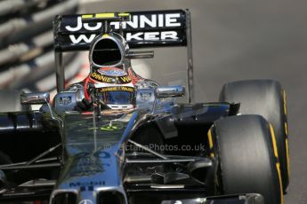 World © Octane Photographic Ltd. Saturday 24th May 2014. Monaco - Monte Carlo - Formula 1 Practice 3. McLaren Mercedes MP4/29 – Kevin Magnussen. Digital Ref: 0965LB1D7537