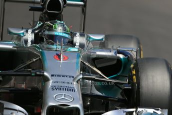 World © Octane Photographic Ltd. Saturday 24th May 2014. Monaco - Monte Carlo - Formula 1 Practice 3. Mercedes AMG Petronas F1 W05 Hybrid - Nico Rosberg. Digital Ref: 0965LB1D7594