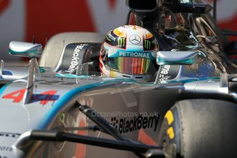 World © Octane Photographic Ltd. Saturday 24th May 2014. Monaco - Monte Carlo - Formula 1 Practice 3. Mercedes AMG Petronas F1 W05 Hybrid – Lewis Hamilton. Digital Ref: 0965LB1DX7795