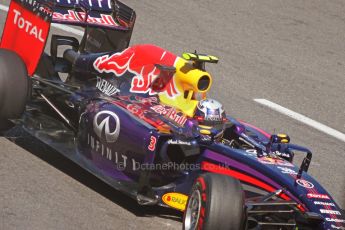 World © Octane Photographic Ltd. Saturday 24th May 2014. Monaco - Monte Carlo - Formula 1 Qualifying. Infiniti Red Bull Racing RB10 – Daniel Ricciardo. Digital Ref: 0967CB7D3262