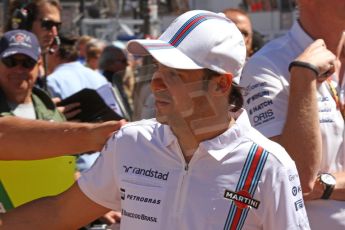 World © Octane Photographic Ltd. Saturday 24th May 2014. Monaco - Monte Carlo - Formula 1 Qualifying. Williams Martini Racing FW36 – Felipe Massa. Digital Ref: 0967CB7D3341
