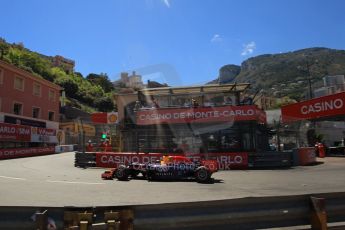World © Octane Photographic Ltd. Saturday 24th May 2014. Monaco - Monte Carlo - Formula 1 Qualifying. Infiniti Red Bull Racing RB10 - Sebastian Vettel. Digital Ref: 0967LB1D47880