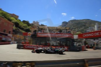 World © Octane Photographic Ltd. Saturday 24th May 2014. Monaco - Monte Carlo - Formula 1 Qualifying. Sahara Force India VJM07 – Sergio Perez. Digital Ref: 0967LB1D47893