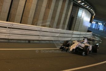 World © Octane Photographic Ltd. Saturday 24th May 2014. Monaco - Monte Carlo - Formula 1 Qualifying. Williams Martini Racing FW36 – Felipe Massa. Digital Ref: 0967LB1D8142