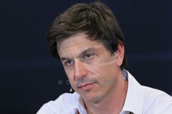 World © Octane Photographic Ltd. Thursday 22nd May 2014. Monaco - Monte Carlo - Formula 1 Press conference. Mercedes AMG Petronas F1 Executive Director - Toto Wolff. Digital Ref: 0961LB1D4817