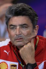 World © Octane Photographic Ltd. Thursday 22nd May 2014. Monaco - Monte Carlo - Formula 1 Press conference. Scuderia Ferrari - Matteo Mattiacci. Digital Ref: 0961LB1D4889