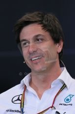 World © Octane Photographic Ltd. Thursday 22nd May 2014. Monaco - Monte Carlo - Formula 1 Press conference. Mercedes AMG Petronas F1 Executive Director - Toto Wolff. Digital Ref: 0961LB1D4952