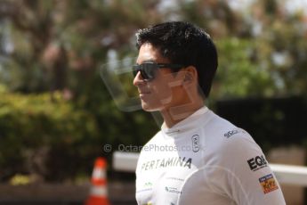 World © Octane Photographic Ltd. Friday 23rd May 2014. GP2 Feature Race – Monaco, Monte Carlo. Rio Haryanto - EQ8 Caterham Racing. Digital Ref : 0963CB7D2578