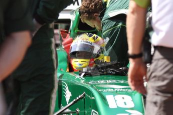 World © Octane Photographic Ltd. Friday 23rd May 2014. GP2 Feature Race – Monaco, Monte Carlo. Rio Haryanto - EQ8 Caterham Racing. Digital Ref : 0963CB7D2694