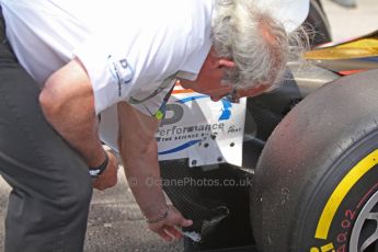 World © Octane Photographic Ltd. Friday 23rd May 2014. GP2 Feature Race – Monaco, Monte Carlo. Adrian Quaife-Hobbs rear wing support damage - Rapax. Digital Ref : 0963CB7D2875