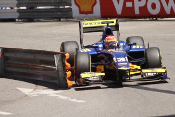 World © Octane Photographic Ltd. Friday 23rd May 2014. GP2 Feature Race – Monaco, Monte Carlo. Felipe Nasr - Carlin. Digital Ref : 0963CB7D2967