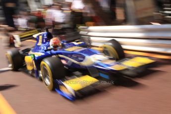 World © Octane Photographic Ltd. Friday 23rd May 2014. GP2 Feature Race – Monaco, Monte Carlo. Felipe Nasr - Carlin. Digital Ref : 0963CB7D5134