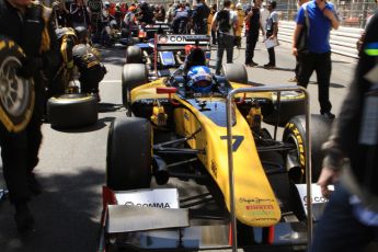 World © Octane Photographic Ltd. Friday 23rd May 2014. GP2 Feature Race – Monaco, Monte Carlo. Jolyon Palmer waiting for the restart - DAMS. Digital Ref : 0963CB7D5258