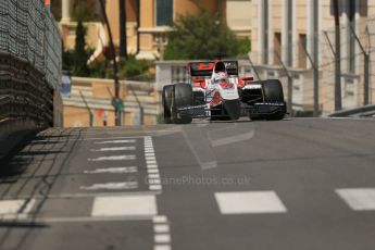 World © Octane Photographic Ltd. Friday 23rd May 2014. GP2 Feature Race – Monaco, Monte Carlo. Takuya Izawa - ART Grand Prix. Digital Ref : 0963LB1D6143