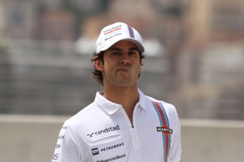 World © Octane Photographic Ltd. Wednesday 21st May 2014. Monaco - Monte Carlo - Formula 1 Paddock. Williams Martini Racing FW36 – Felipe Nasr – Reserve Driver. Digital Ref: 0953cb7d1922